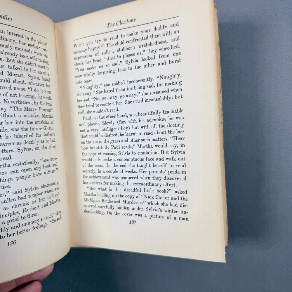 First Edition Aldous Huxley Brief Candles Hardcover 1930 Fiction Short Stories